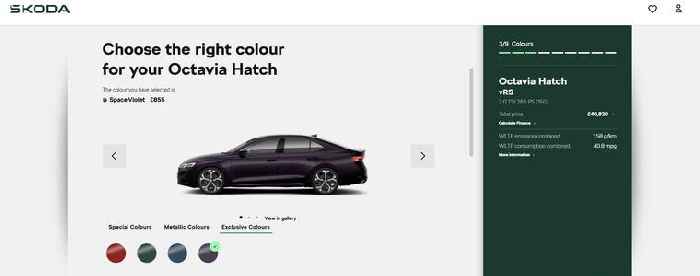 Skoda UK Drops New Paint Colors for Octavia vRS Hatch and Estate