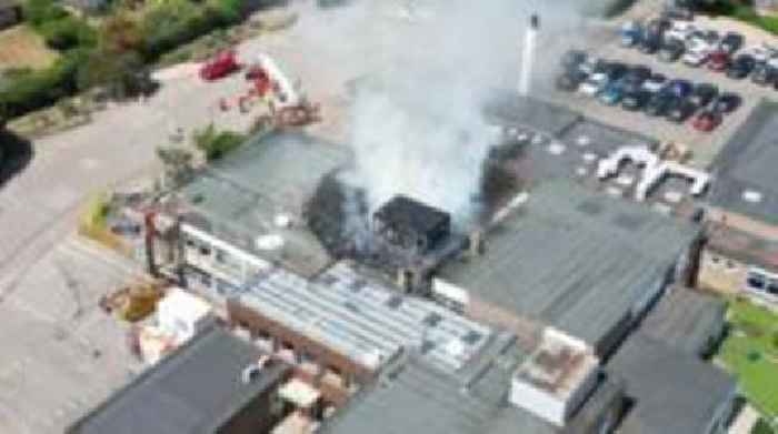 Primary school evacuated after fire breaks out