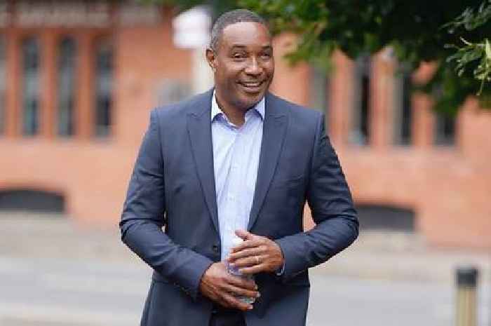 Paul Ince poses for selfie with fan outside court as he faces drink-driving charge