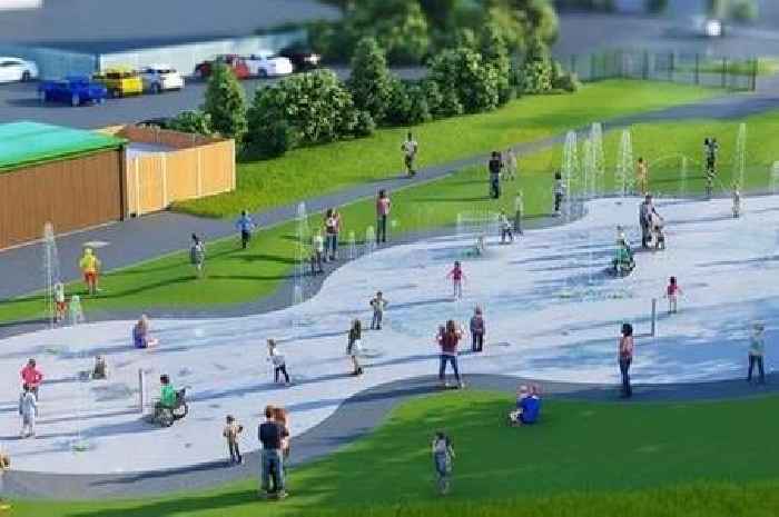 Work begins on £795,000 new splash park replacing former lido in Cambridgeshire town