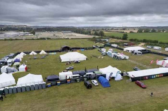 Hundreds of kinky swingers descend on sleepy village for annual 'Swingathon'