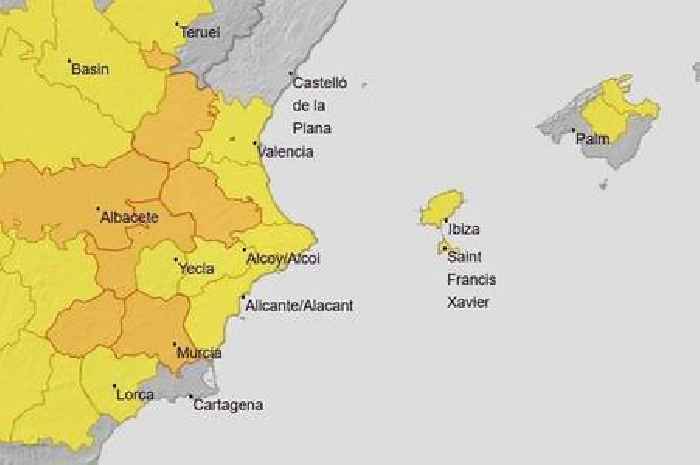 UK tourists warned of extreme 41°C heat in Spain as weather alerts issued for holiday hotspots