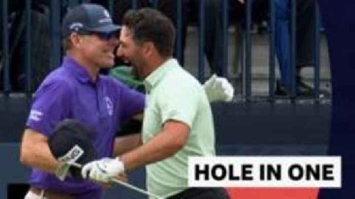 'How good is that?' - England's Parry hits first hole-in-one