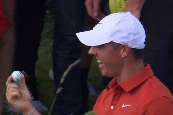 Rory McIlroy left astonished after hitting two balls in one shot at The Open