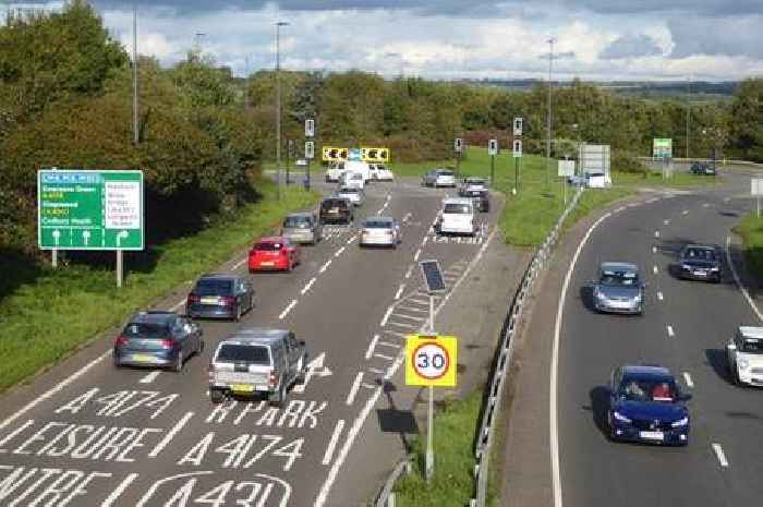 LIVE: Delays after Bristol ring-road crash