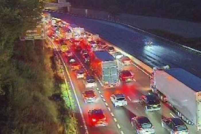Live M6 updates as 'multi-vehicle' crash shuts northbound carriageway