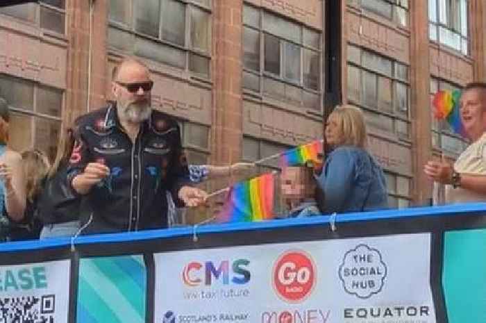 Thousands turn out for Glasgow Pride as Still Game star lends their support