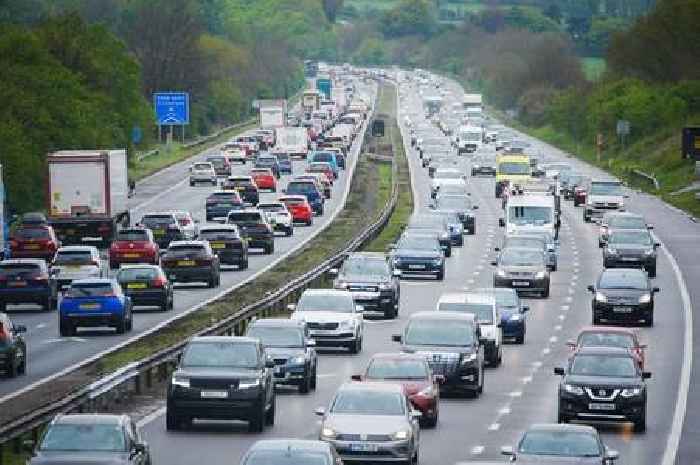 Police warn drivers filming motorway crash they will be 'dealt with'