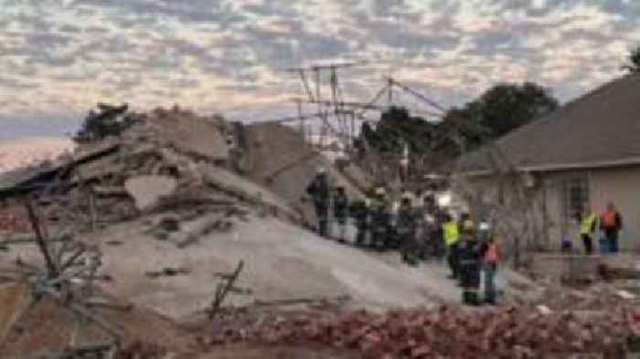 South Africa building collapse that killed 34 was 'entirely preventable', minister says