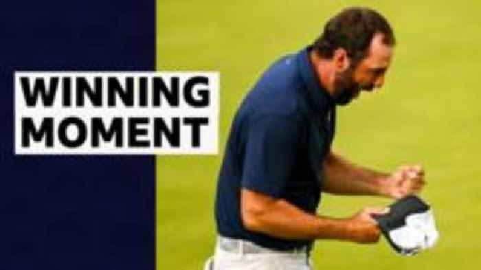 'Special moment' - Scheffler wins The Open