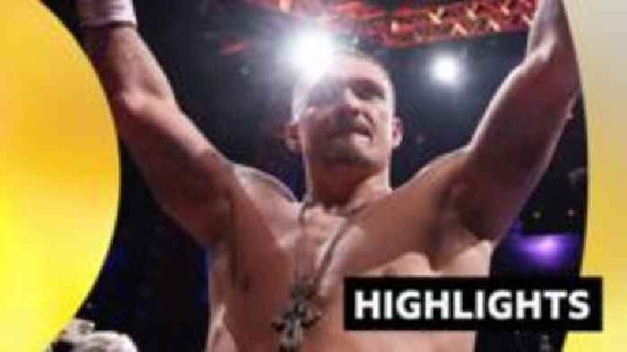 'The genius of modern boxing' - Usyk knocks out Dubois in rematch