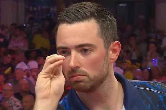 Luke Humphries shows colours and furious at fan after shock World Matchplay loss