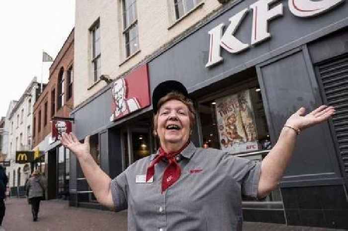 Tributes paid as world's longest-serving KFC worker dies