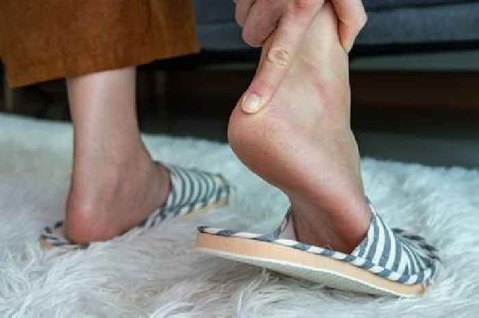 ‘Visible’ high cholesterol symptom can be spotted on your ankles