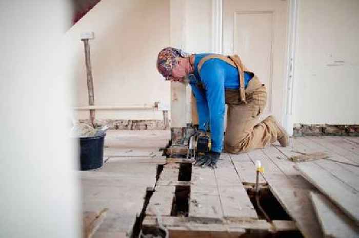 Plumber pulls up floorboards to make 'creepy' discovery inside couple's home