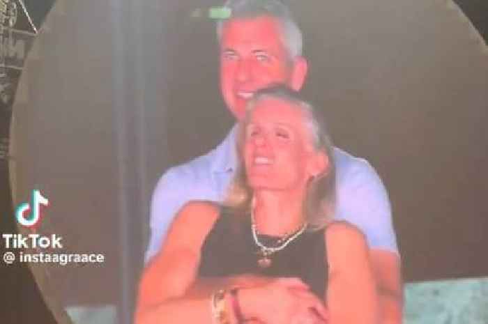 Coldplay kiss cam duo Andy Byron and Kristin Cabot 'all over each other' before being caught