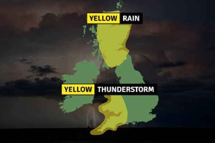 Met Office issues thunderstorm warning for Wales and nowhere is safe