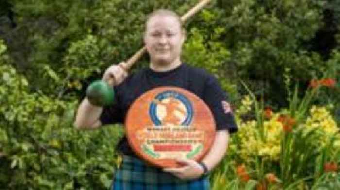 Strongwoman wins title after arm-wrestle fundraising