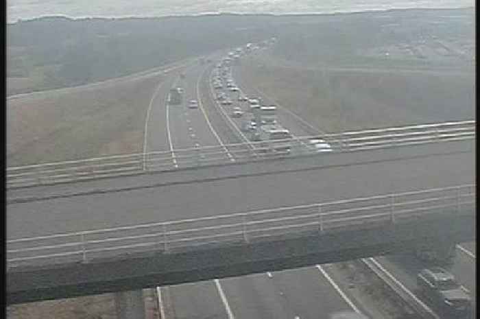 Live: Queuing traffic after crash near M4 Prince of Wales Bridge
