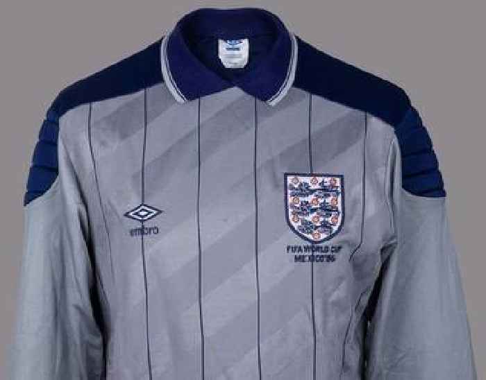 Peter Shilton's infamous ‘Hand of God’ shirt expected to fetch £300k at auction