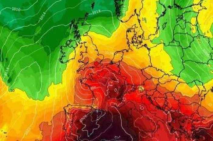 Nottingham among list of 12 UK towns and cities due for scorching weather as maps turn red