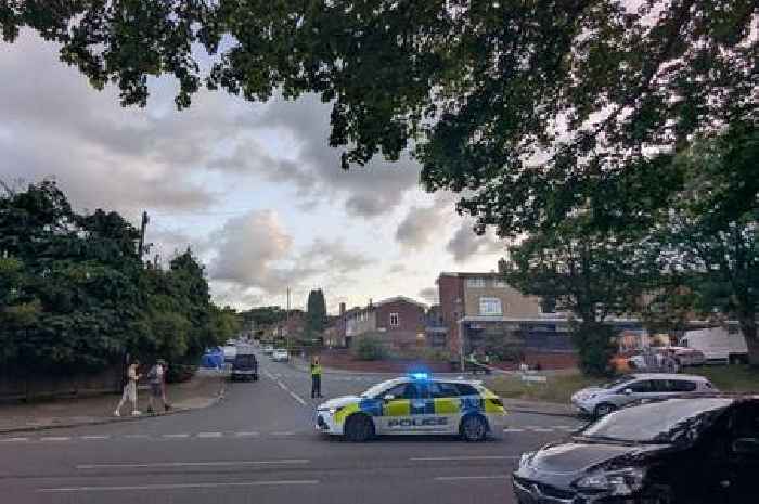 Major police incident live as blue tent goes up on Birmingham street