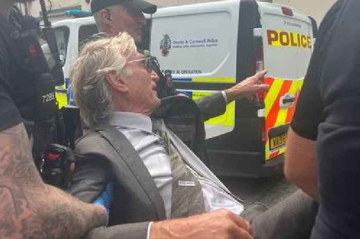 Pensioners with OBEs defy Palestine Action arrests in Cornwall to take part in even bigger protest