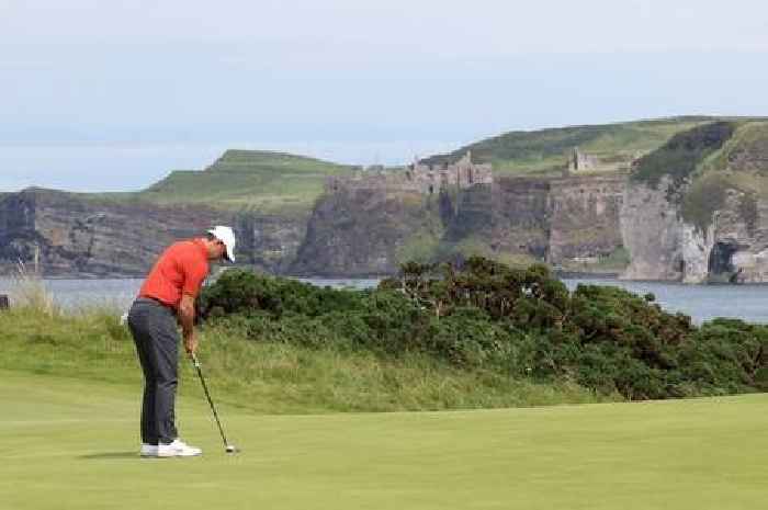 Clifftop castle with Scottish history that amazed public at The Open at Royal Portrush
