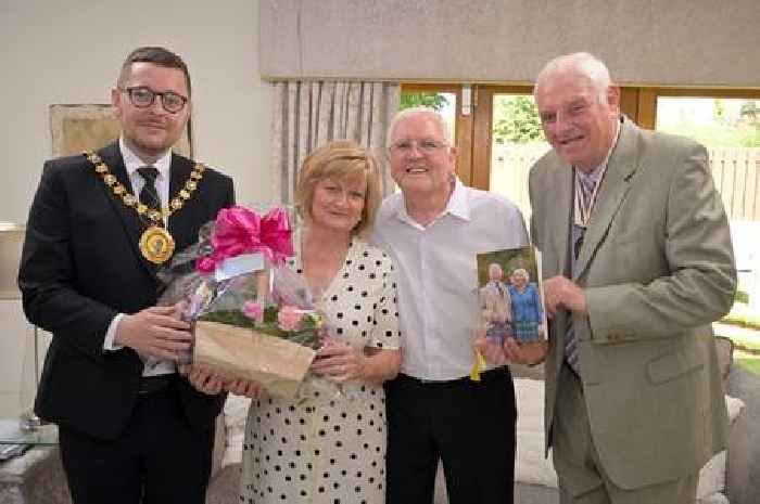 Diamond Cleland couple celebrate 60 years of wedding bliss