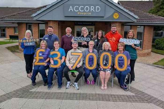 Renfrewshire hospice team ‘humbled’ by amazing £37,000 boost