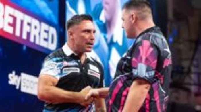 Price beats Gurney as tempers flare in fiery match
