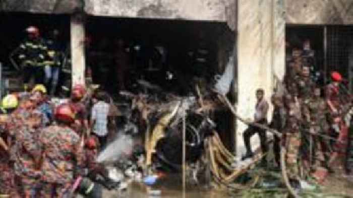 At least 20 dead after air force jet crashes into Bangladesh school