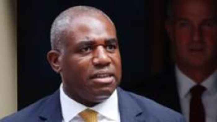 Lammy 'appalled and sickened' by civilian suffering in Gaza