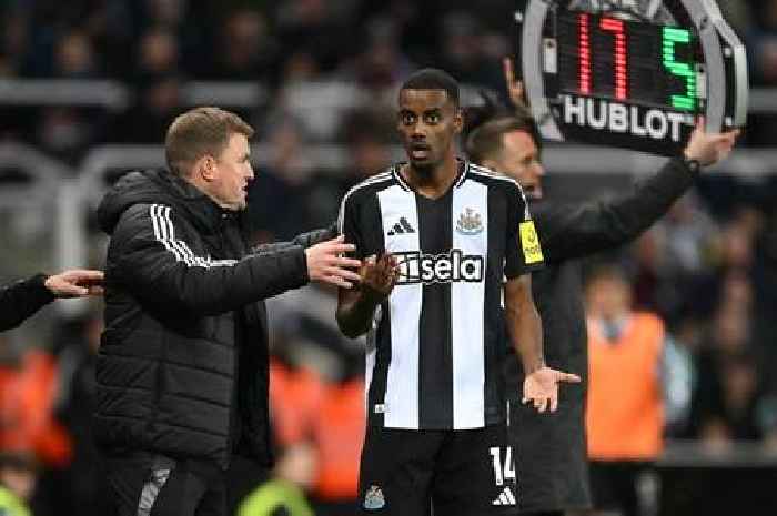 Alexander Isak boards plane to the Far East after Liverpool rumours as Eddie Howe speaks out