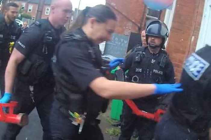 Big stash of heroin and crack cocaine found in Nottingham after police batter down door