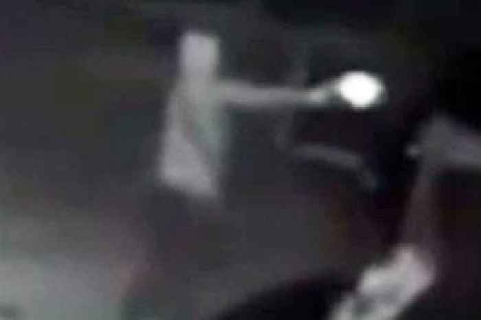 Moment alleged 'US assassin in burka' shot at Birmingham home