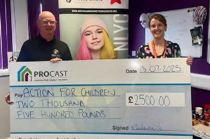 Procast Group raise more than £7k for three Lanarkshire charities at annual golf event