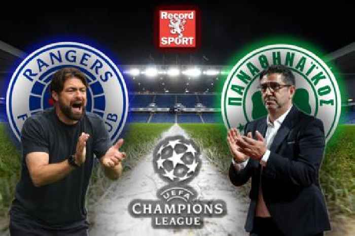 Rangers vs Panathinaikos LIVE score and goal updates from the Champions League clash at Ibrox