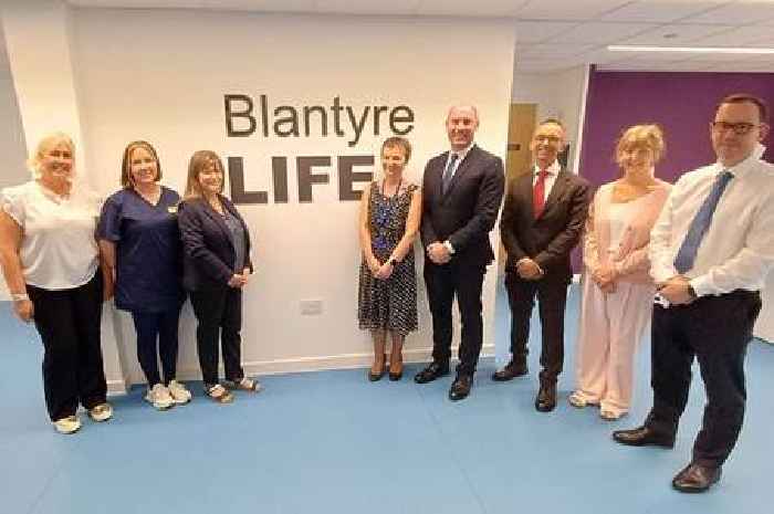 Scots Health Secretary Neil Gray hails Blantyre LIFE for 'wonderful' integrated care after visit to award-winning facility