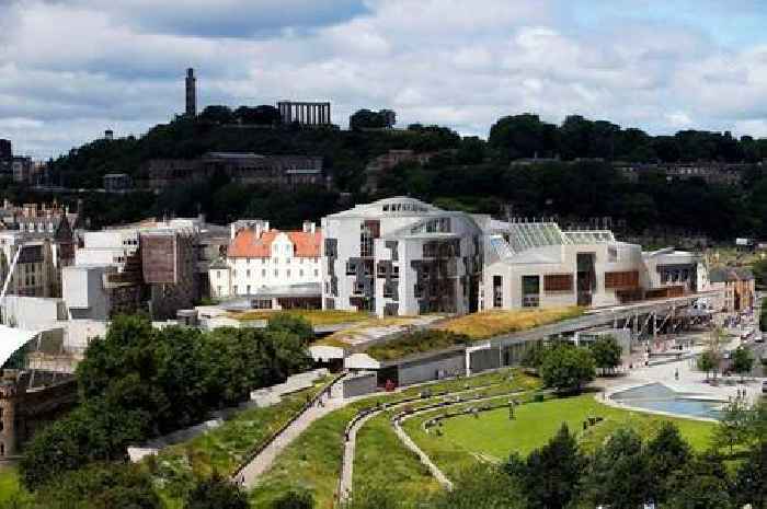 Three men arrested under Terrorism Act after Scottish Parliament protest