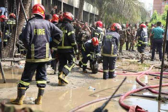 News24 | Grief, trauma, ‘profound pain for the nation’ as 27 dead in Bangladesh fighter jet crash