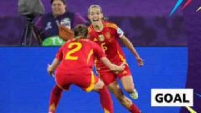 Bonmati scores extra-time goal from improbable angle