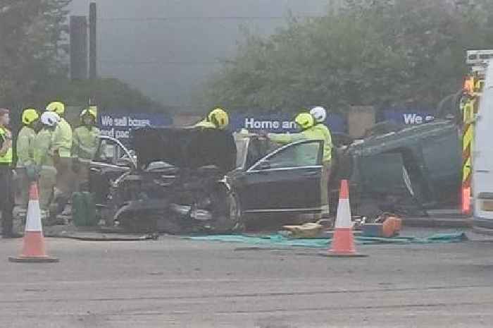 Two 'seriously hurt' in Birmingham horror crash