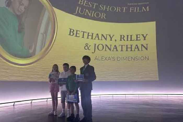Young Devon filmmakers dazzle at inaugural red carpet awards night