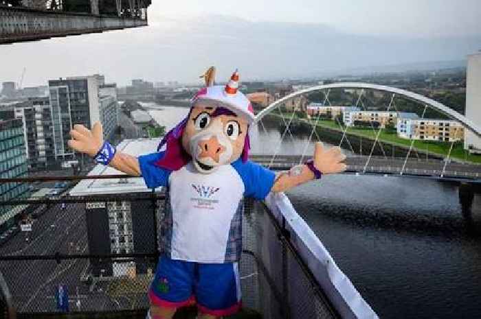 Glasgow 2026 Commonwealth Games mascot unveiled on famous city landmark