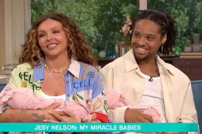 Jesy Nelson opens up on life saving surgery with miracle twins in emotional This Morning interview