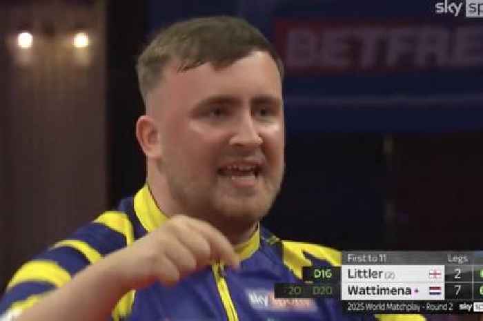 Luke Littler roars 'I'm still here' as the Nuke just dodges shock Betfred World Matchplay exit