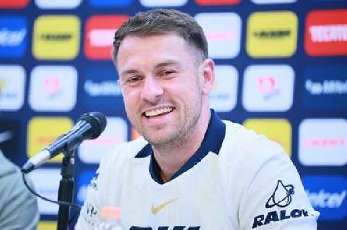 Awkward Aaron Ramsey error emerges in Mexico ahead of imminent debut