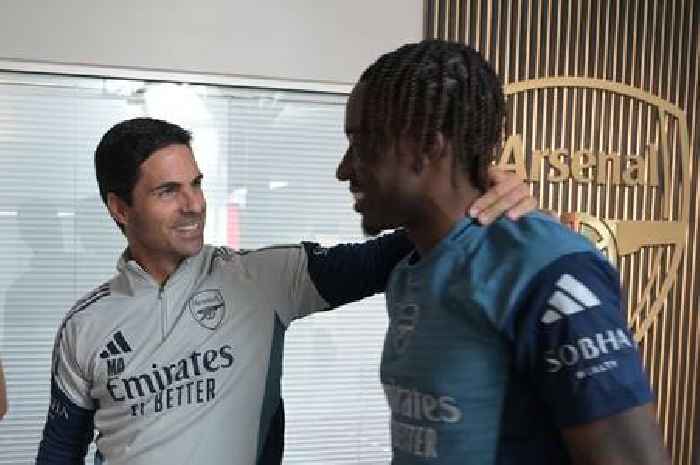 Mikel Arteta will love what Noni Madueke was doing during Arsenal vs AC Milan friendly