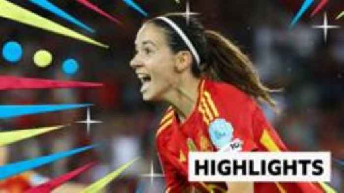 Bonmati winner sends Spain to Euro 2025 final - highlights